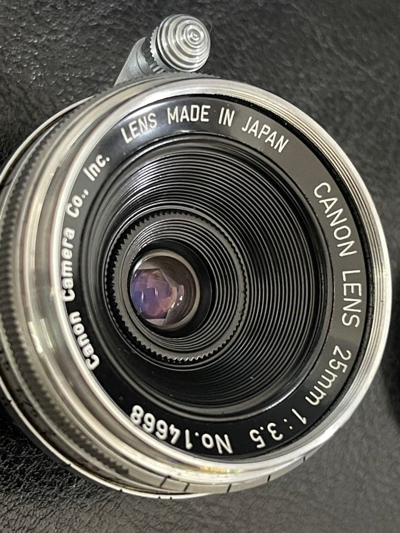 キヤノン Canon L f3.5 25mm レンズ