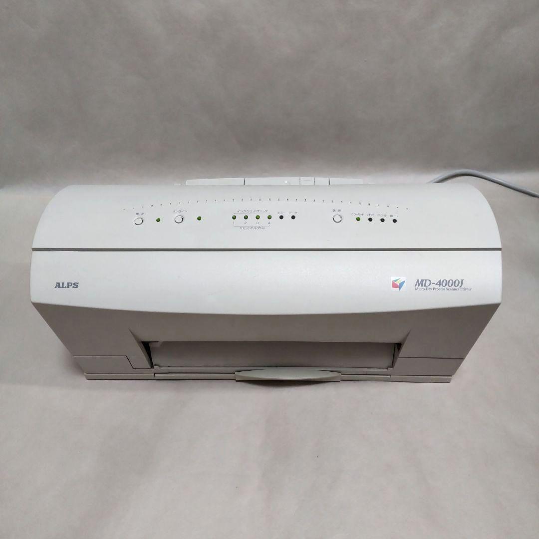 ALPS アルプス MD-4000J スキャナプリンタ