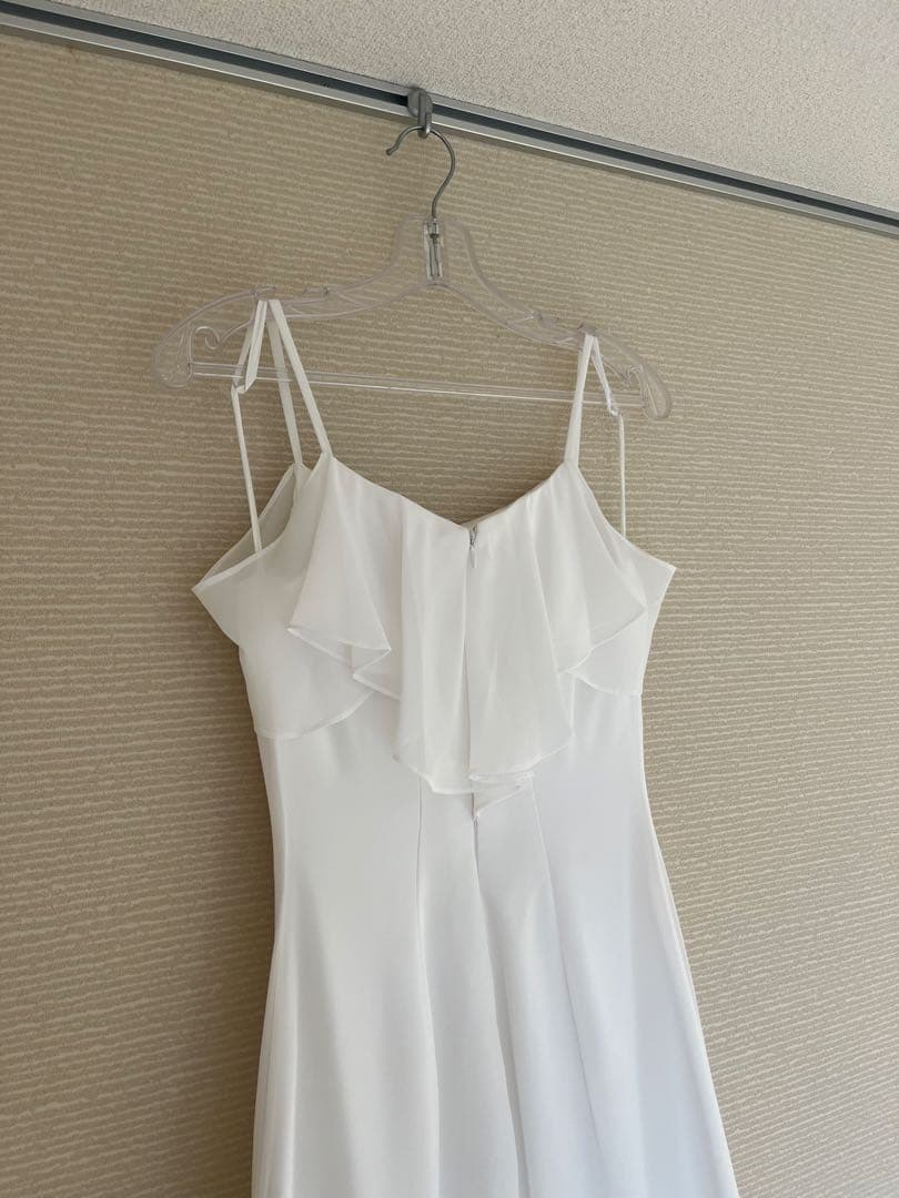 前撮り・二次会　ウェディングドレス(ベールセットで販売)