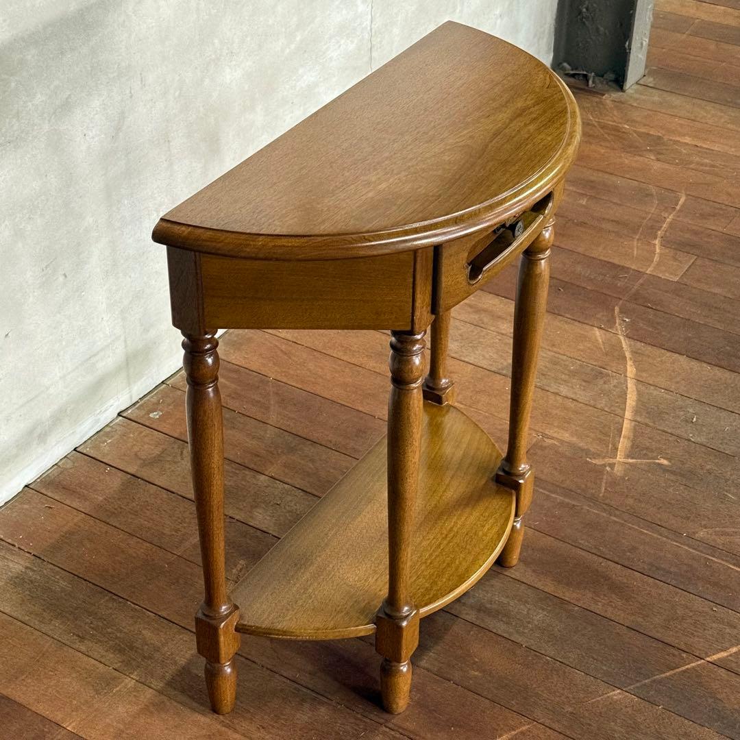 H15K3 D&A YOSHIKAWA オールドメゾン コンソール 葡萄彫刻