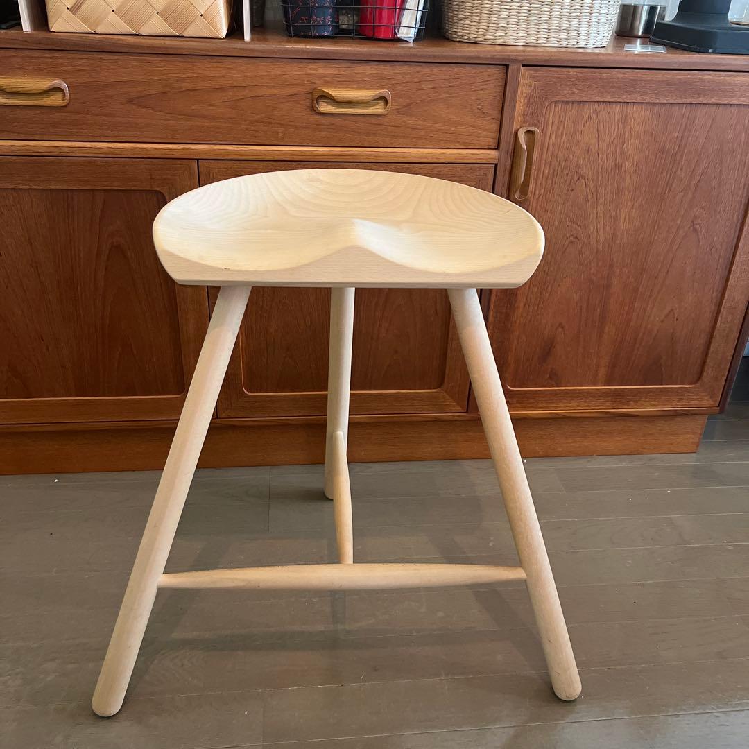 北欧デンマーク製WERNER シューメーカーチェア スツール 座面 59 ②