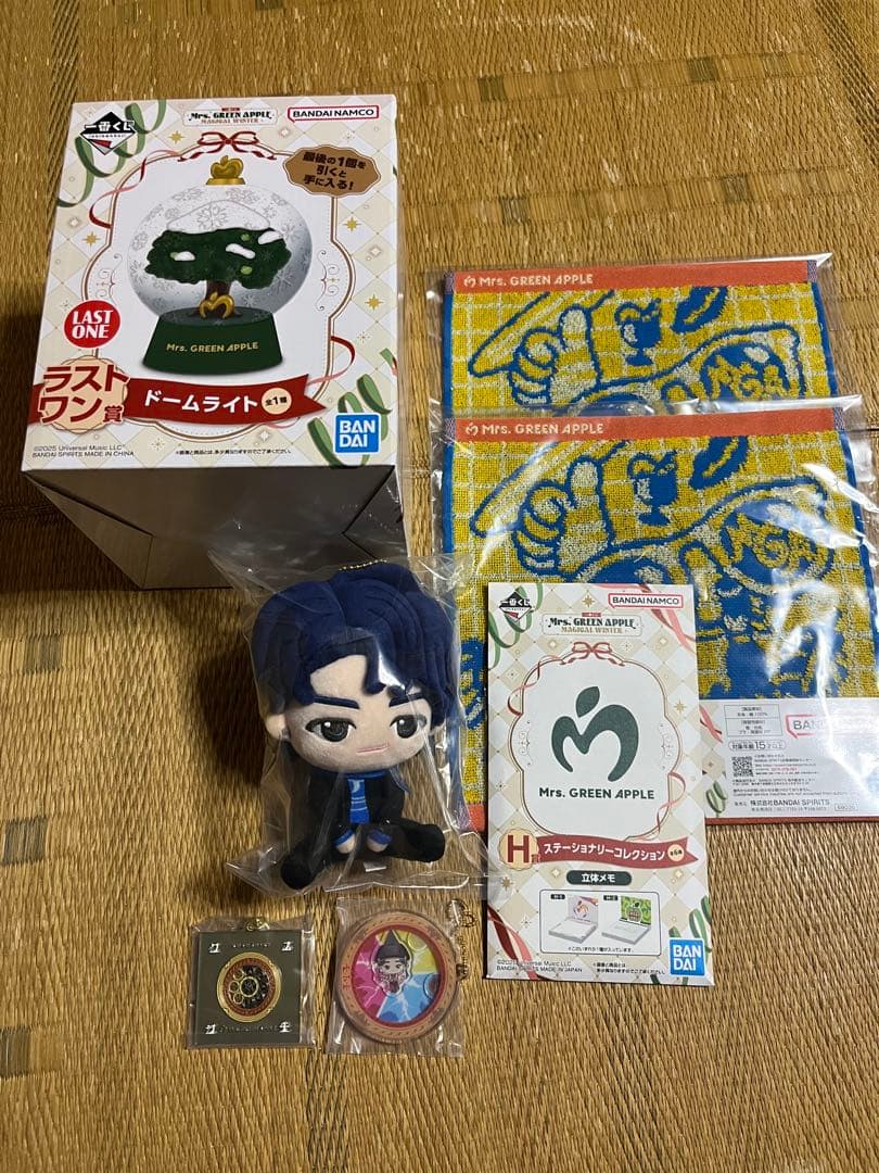 ミセス　一番くじ　Mrs. GREEN APPLE ラストワン