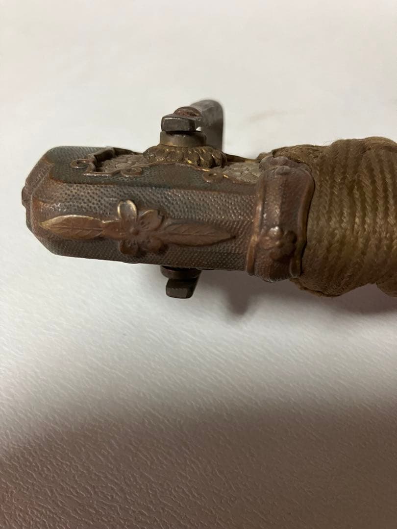 限界値下げ　陸軍　軍刀　柄