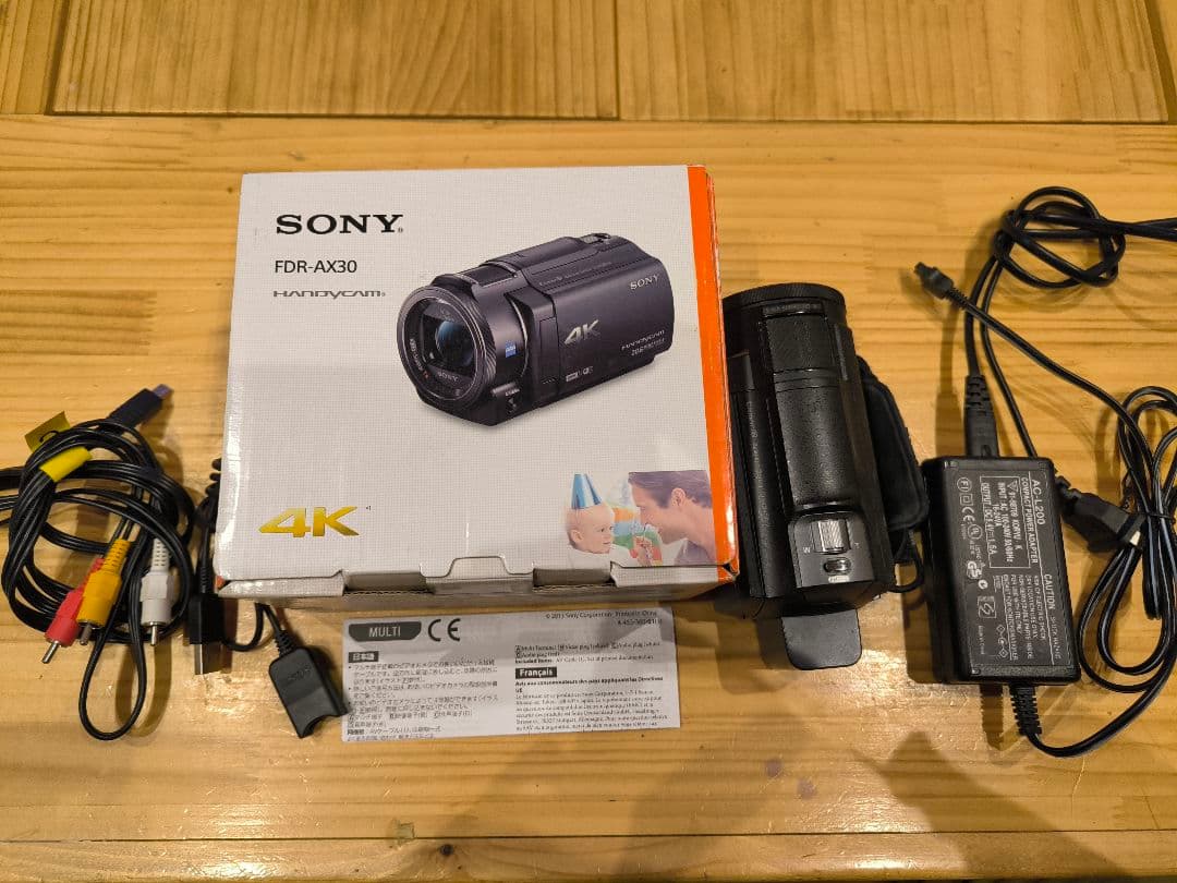 SONY 4K FDR-AX30 ジャンク品