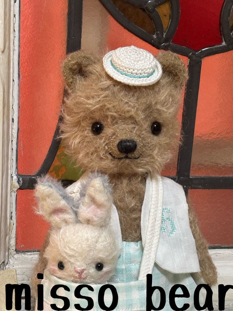 misso bear クマとウサギのぬいぐるみセット