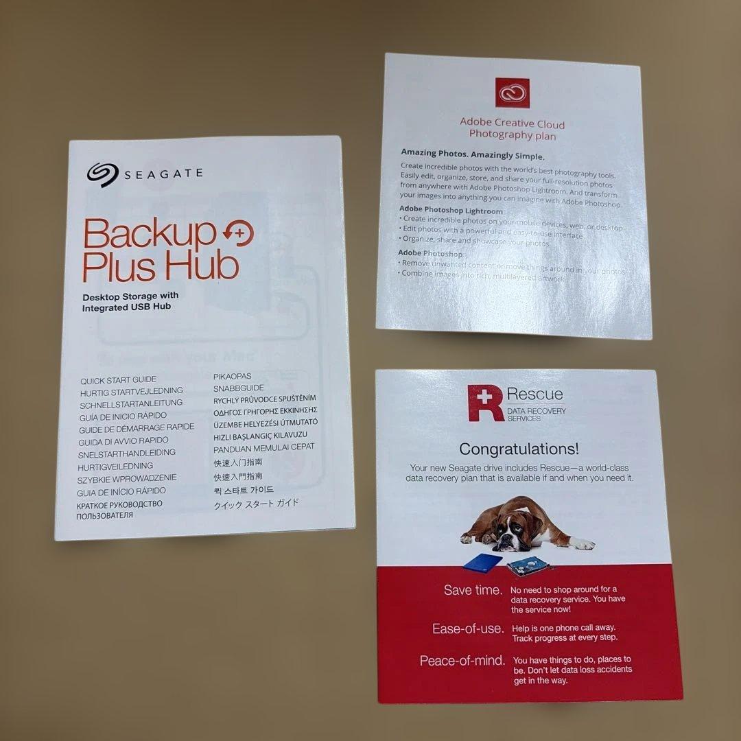 Seagate (シーゲイト) Backup Plus Hub 8TB