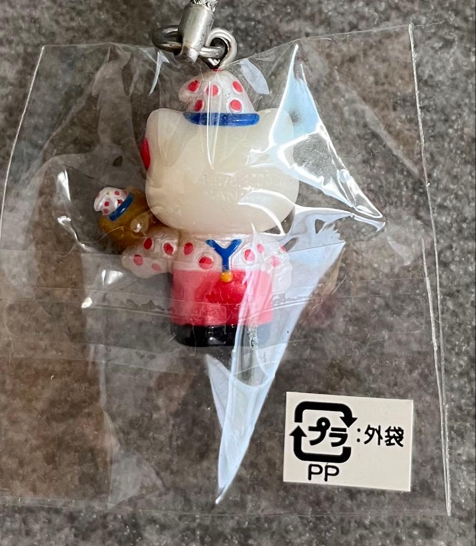 新品ハローキティ くいだおれキティストラップ　2000年　ご当地キティ　大阪限定