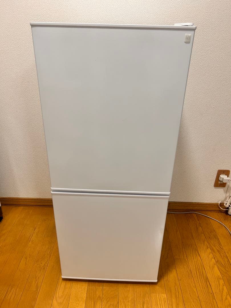 【龍憲青柳】2024年製　ニトリ 2ドア冷蔵庫 NTR-106WH