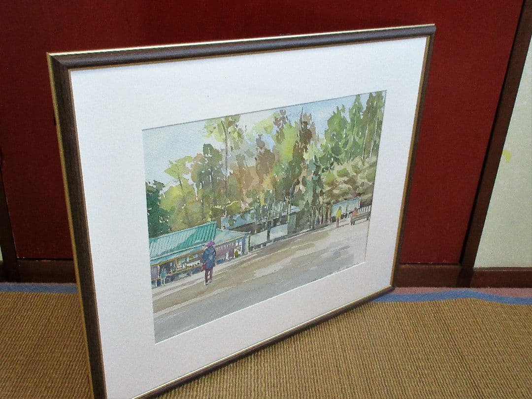 水彩画「円覚寺社務所