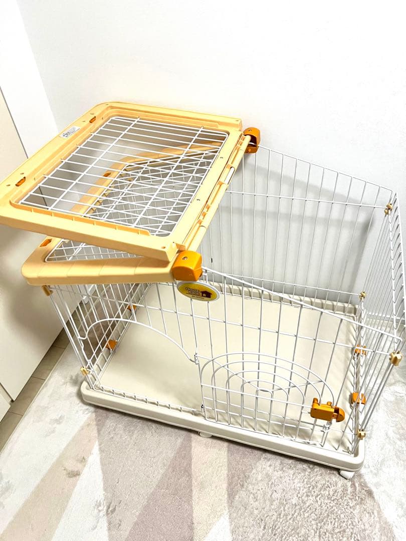 アイリスオーヤマ 屋根付きケージ小型犬用