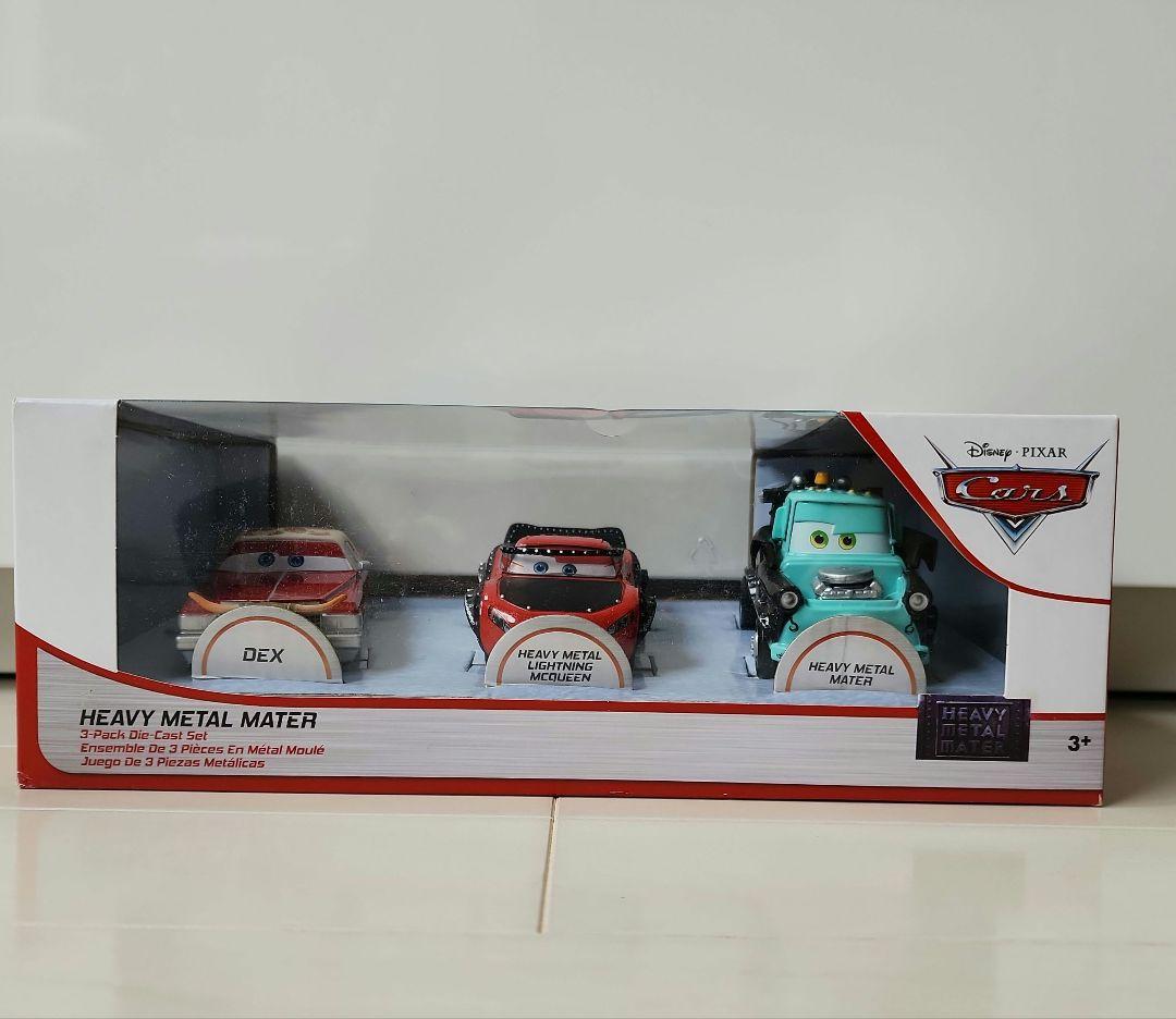 カーズ マテル ヘビーメタルメーター ディズニー ピクサー ミニカー３台セット