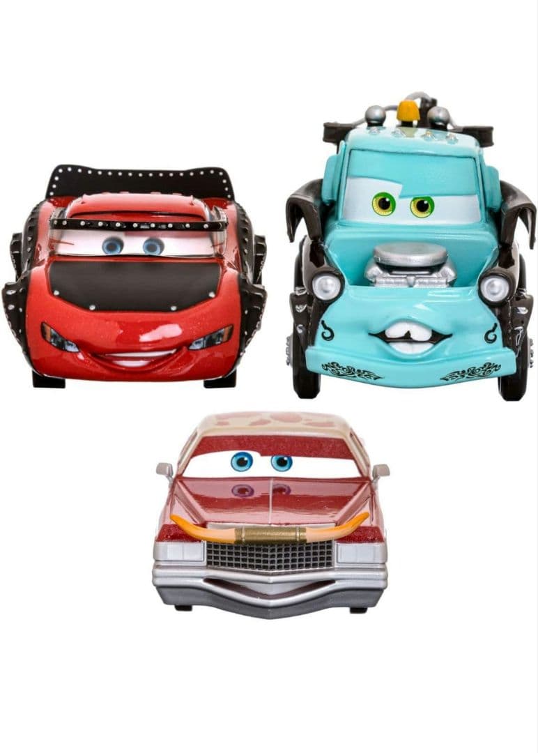 カーズ マテル ヘビーメタルメーター ディズニー ピクサー ミニカー３台セット