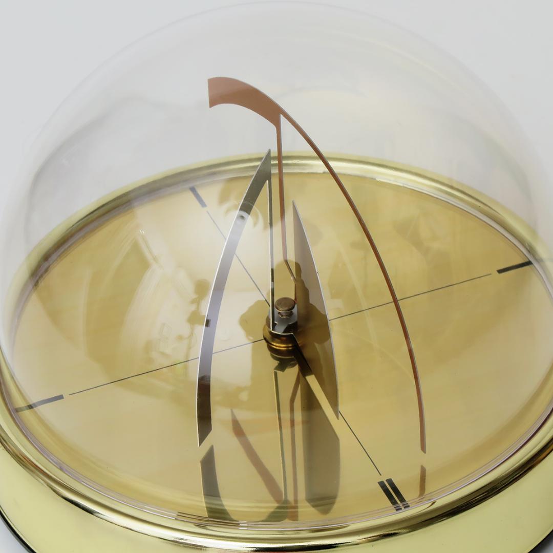 希少 日本製 CUPSULE CLOCK ポストモダン置時計 キネティックアート