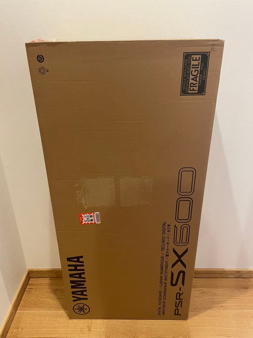 未使用　YAMAHA PSR-SX600 デジタルキーボード