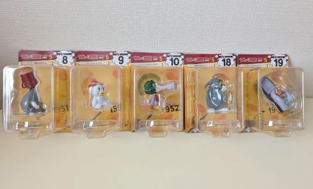 トムとジェリー happyくじ Ａ賞フィギュア９点 まとめ売り