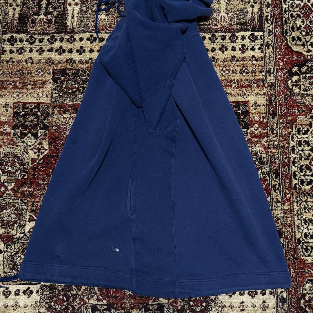 希少 90s russell athletic ラッセル フーディー XL 紺