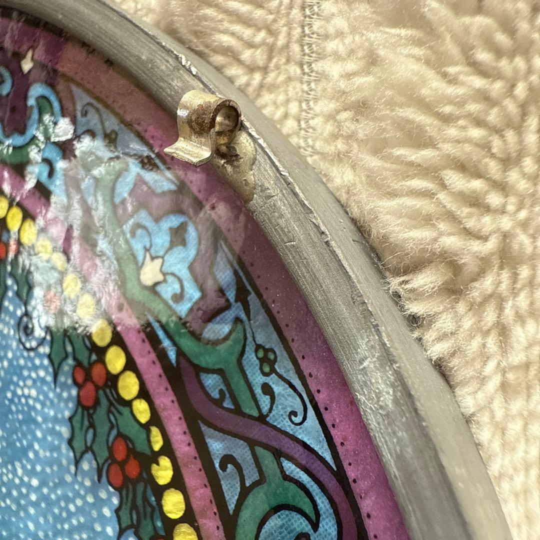 アメリカ ステンドグラスChristmas1989クリスマス グラスマスターズ社