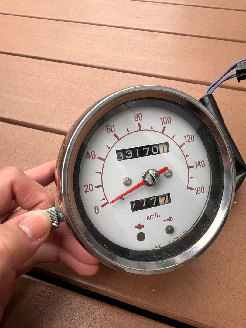 SR400 スピードメーター　33170km