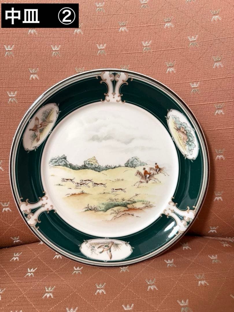 【激レア】ノリタケのケルトクラフト・アイルランドシリーズ「追求 」大皿中皿セット