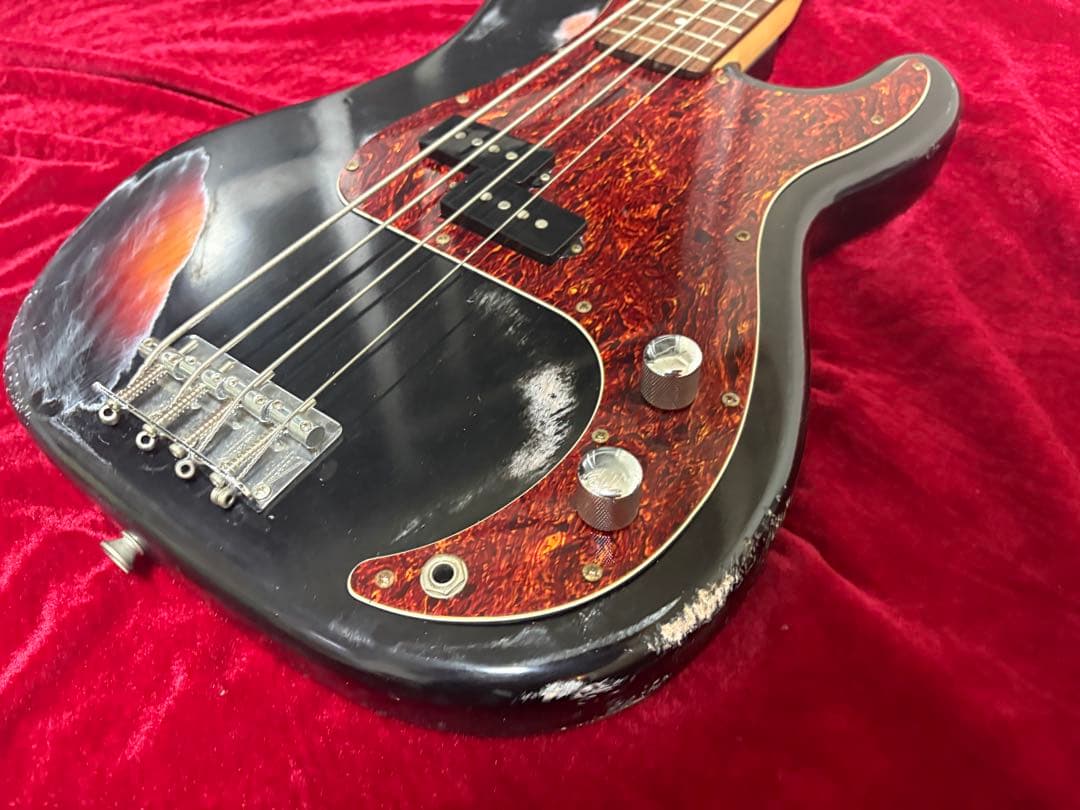 プレシジョンベースタイプ　マルチレイヤーカラー　ラッカー塗装　ハードレリック