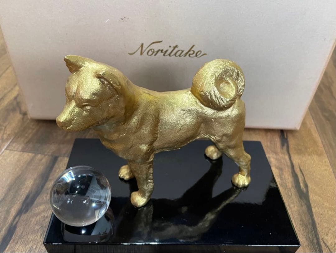 Noritake 犬 studio collection ノリタケ 陶器 置物