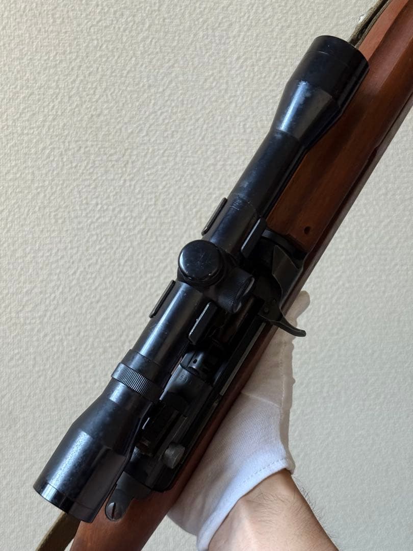 スコープ付き MGC M1カービン リアルウッド スリング オイラー モデルガン