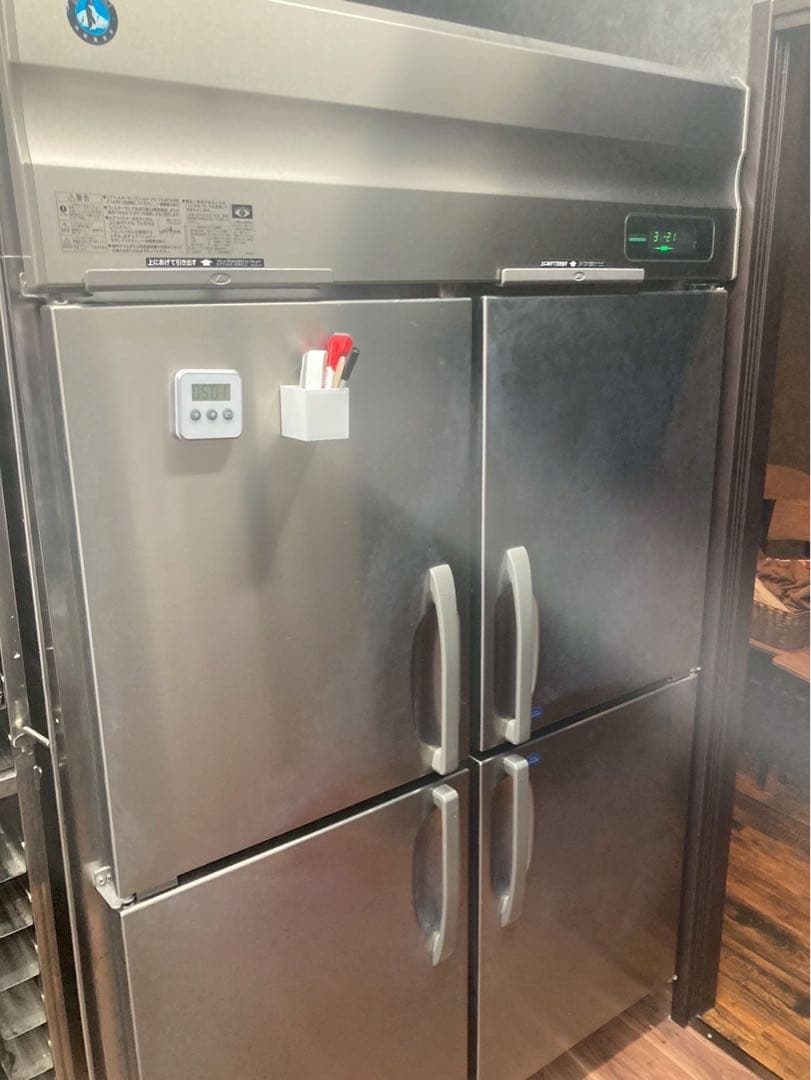 ホシザキ　冷凍冷蔵庫 4ドア　HRF-120AF3-1