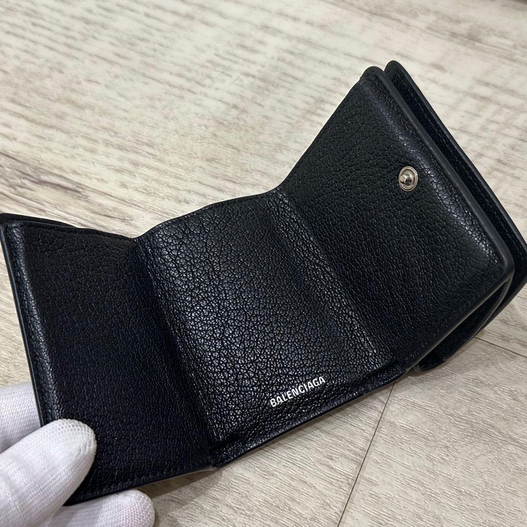 本日限定セール 極美品 BALENCIAGA エッジシティ コンパクトウォレット