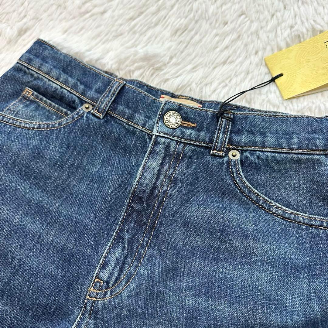 新品✨グッチ デニムパンツ 12インチ