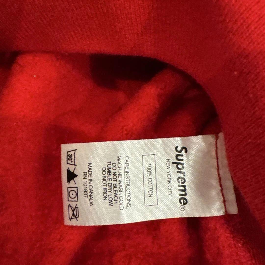 Supreme ボックスロゴレッド パーカー