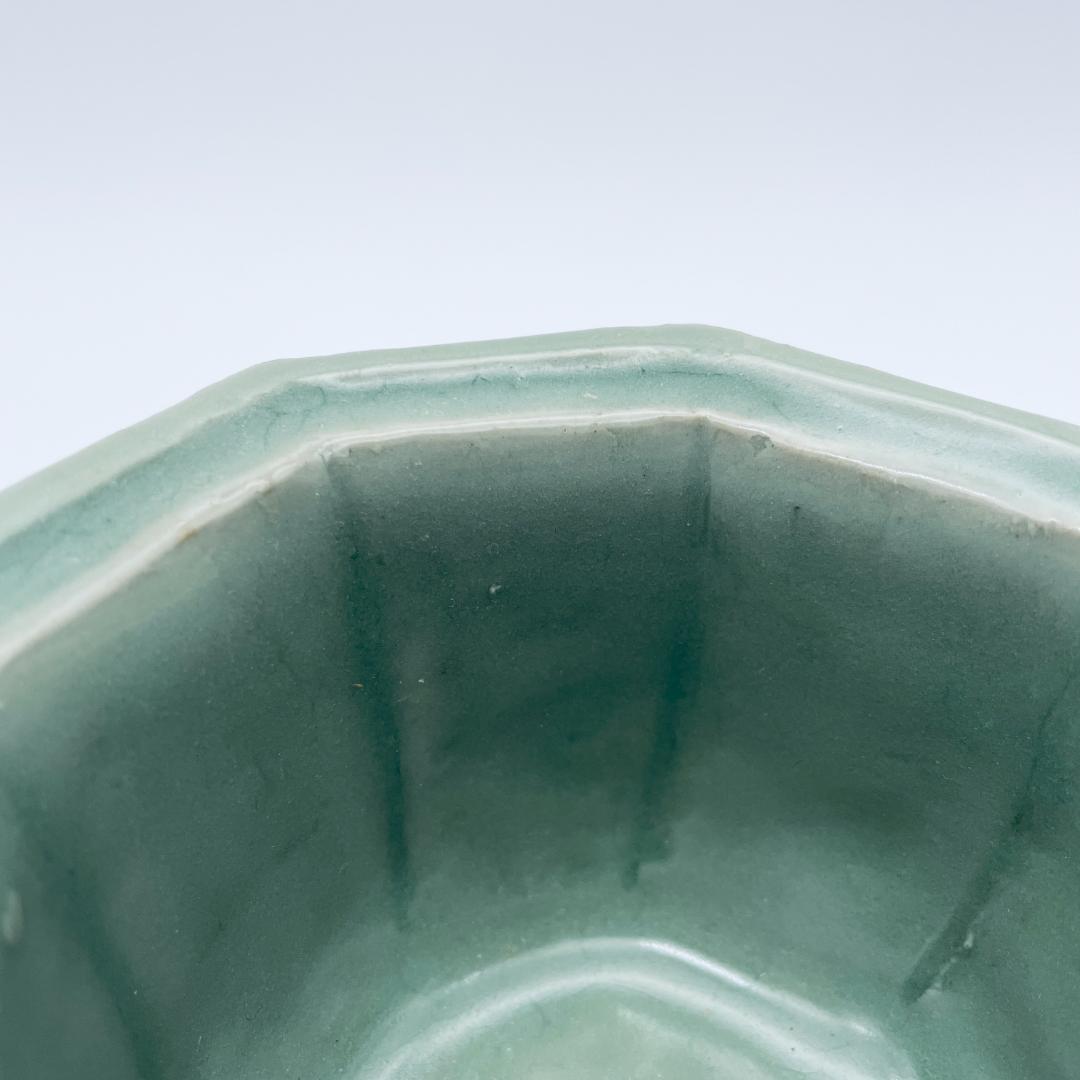 【高麗】青磁 双耳六角三足獣面 香炉 朝鮮美術 朝鮮古玩