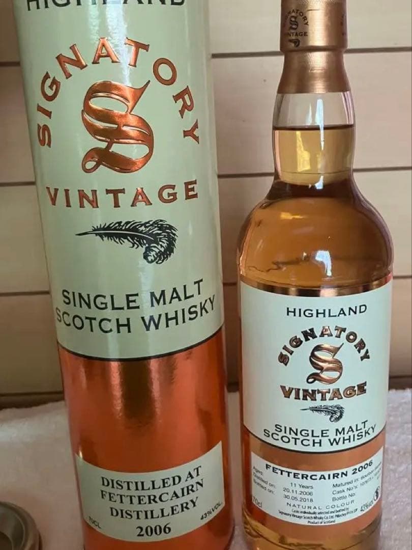 シグナトリー フェッターケアン2006 11年 バーボンバレル