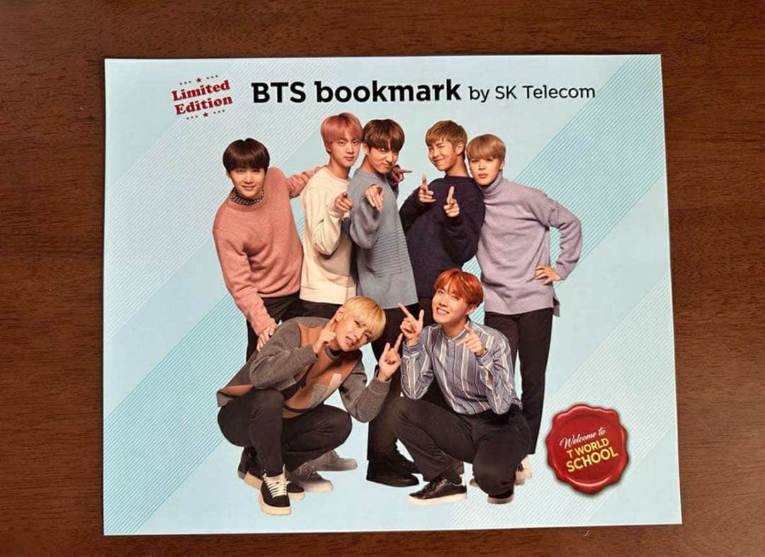 BTS SK telecom テレコム公式　フィギュア　7人