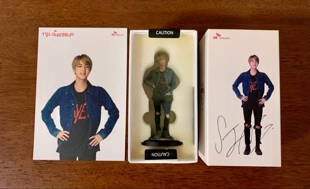 BTS SK telecom テレコム公式　フィギュア　7人