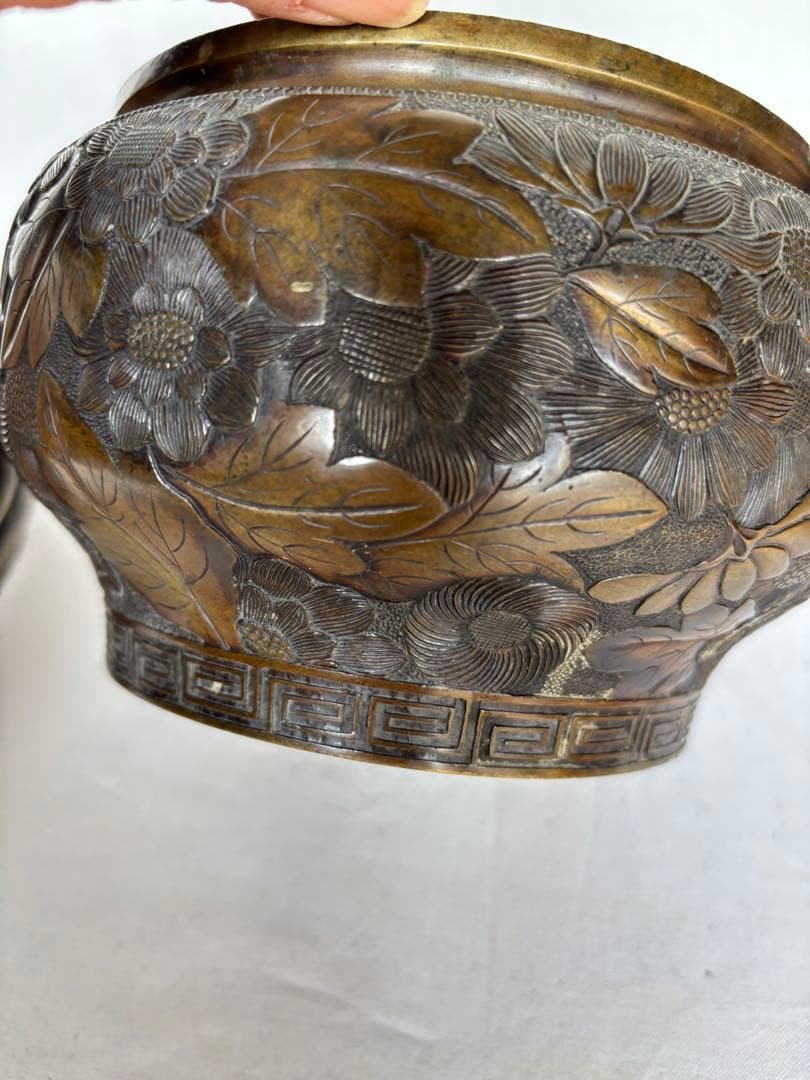 茶釜　火鉢　骨董品