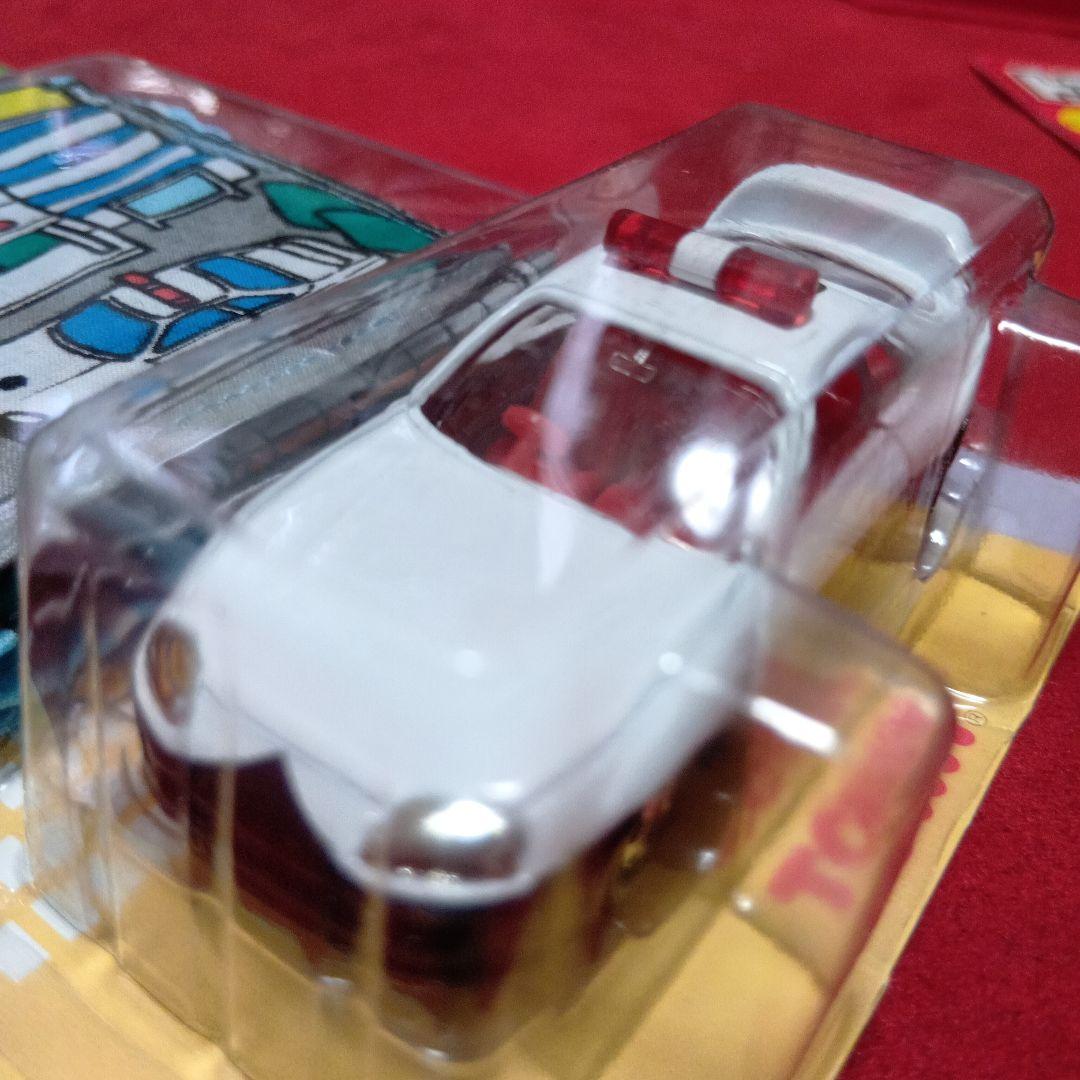 希少　TOMY赤ロゴ　トミカ ハンカチ マップセット　4台　未開封保管品
