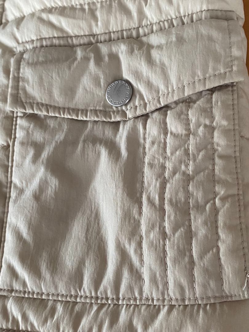 日本製BURBERRY フード付アウター 90cm バーバリージャケット