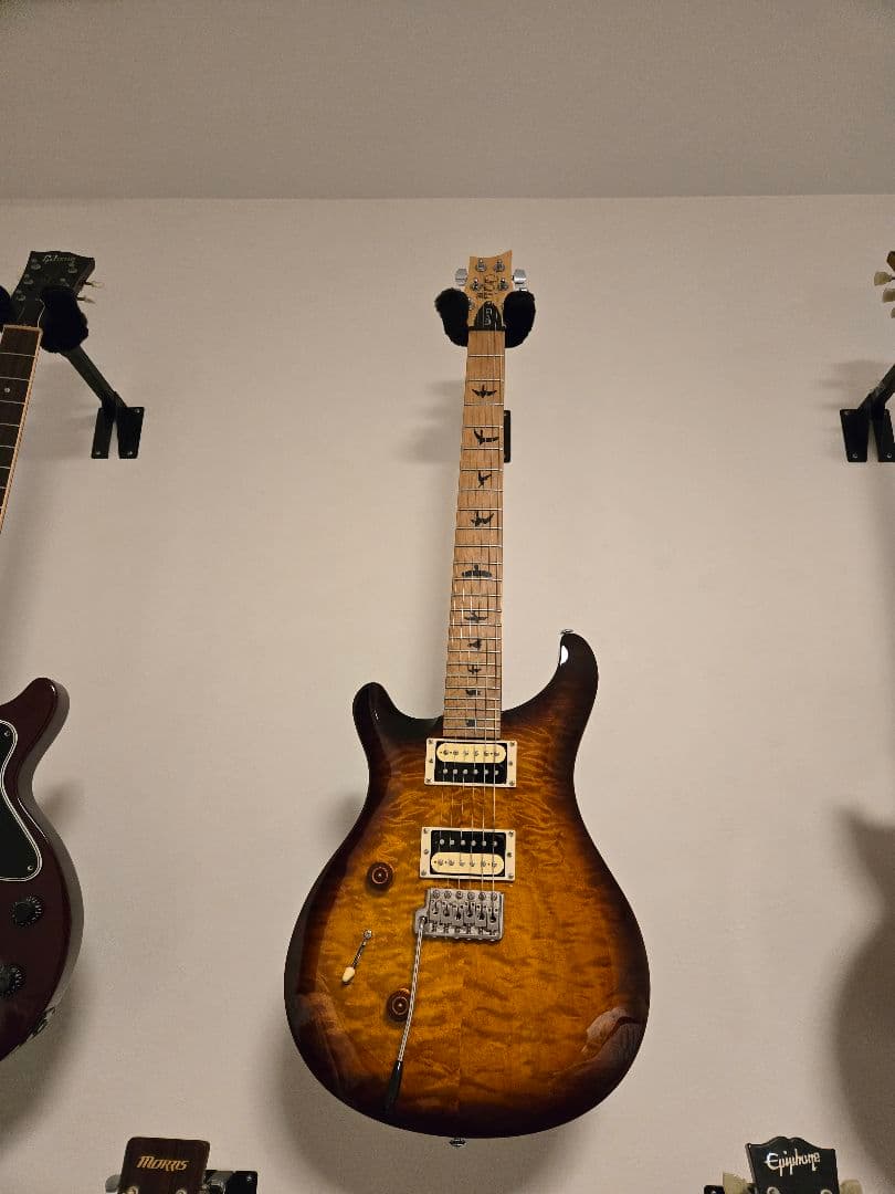 レフティ　PRS SE custom24 ケース付き