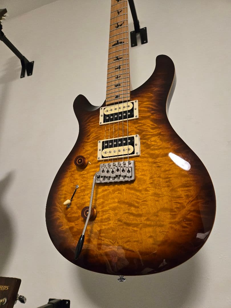 レフティ　PRS SE custom24 ケース付き