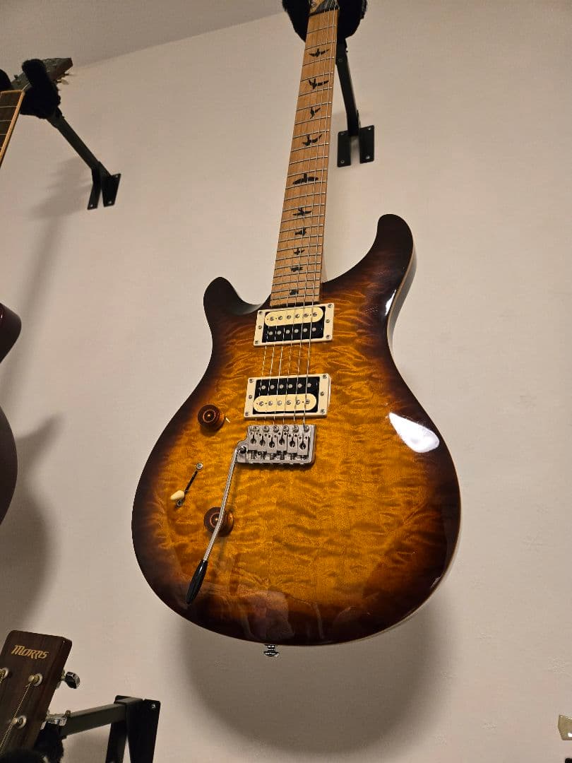 レフティ　PRS SE custom24 ケース付き