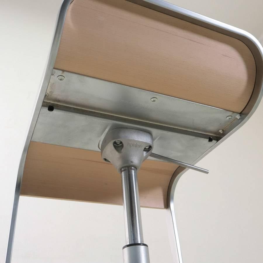 値下ラパルマ レム カウンタースツール ハイタイプ 板座 昇降式 AZUMI C