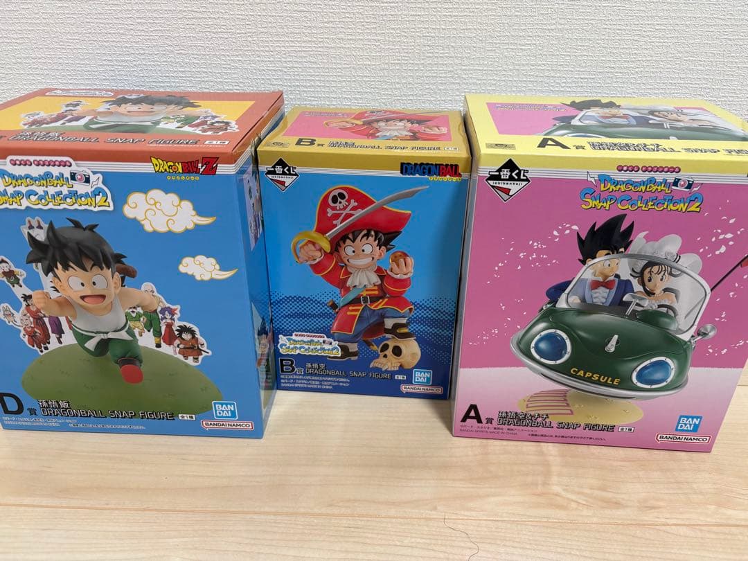 ドラゴンボール フィギュア　A B D賞まとめ　スナップコレクション2