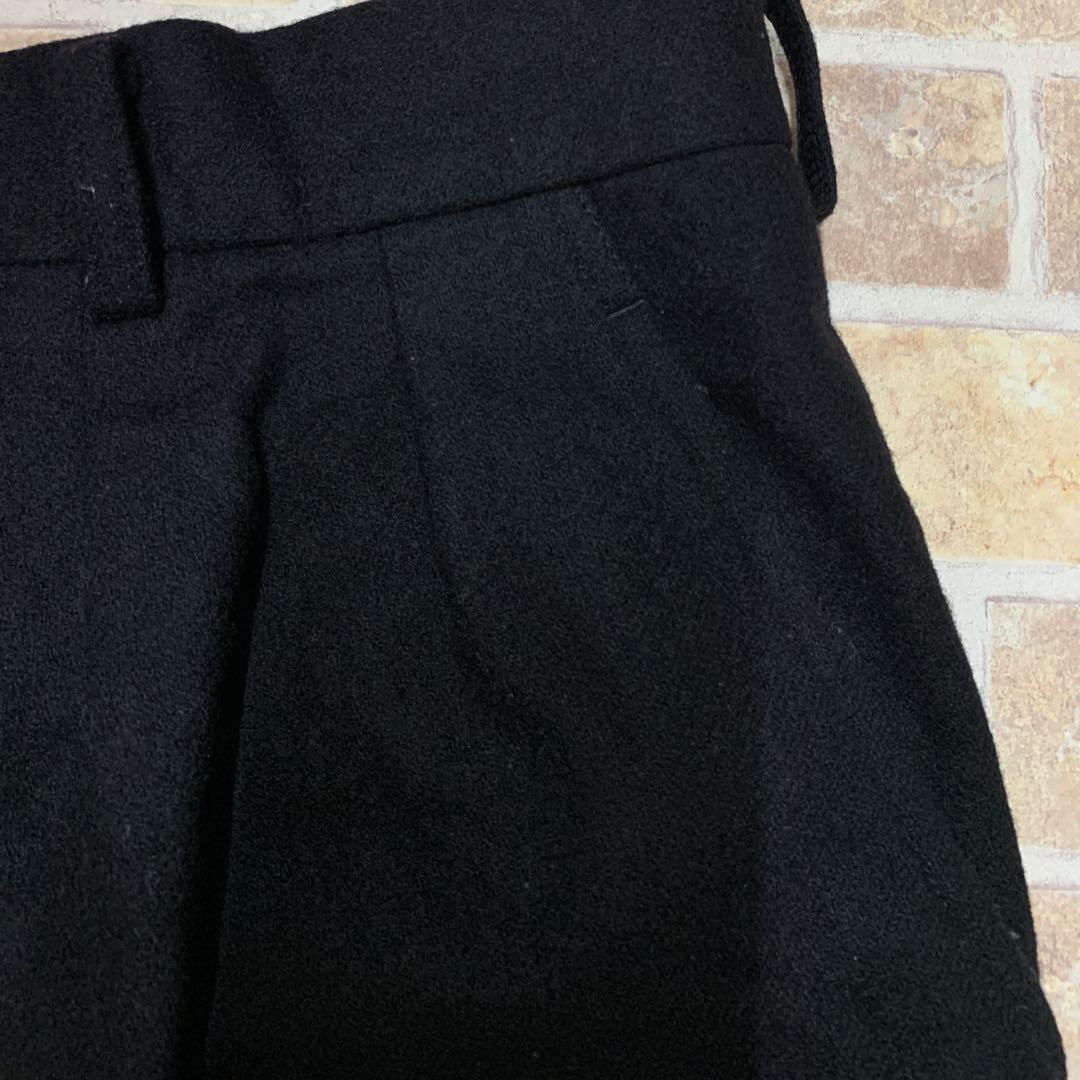 コムデギャルソン オム 19AW ウール フラノ2タック サルエル パンツ