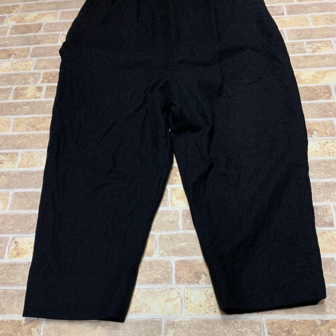 コムデギャルソン オム 19AW ウール フラノ2タック サルエル パンツ