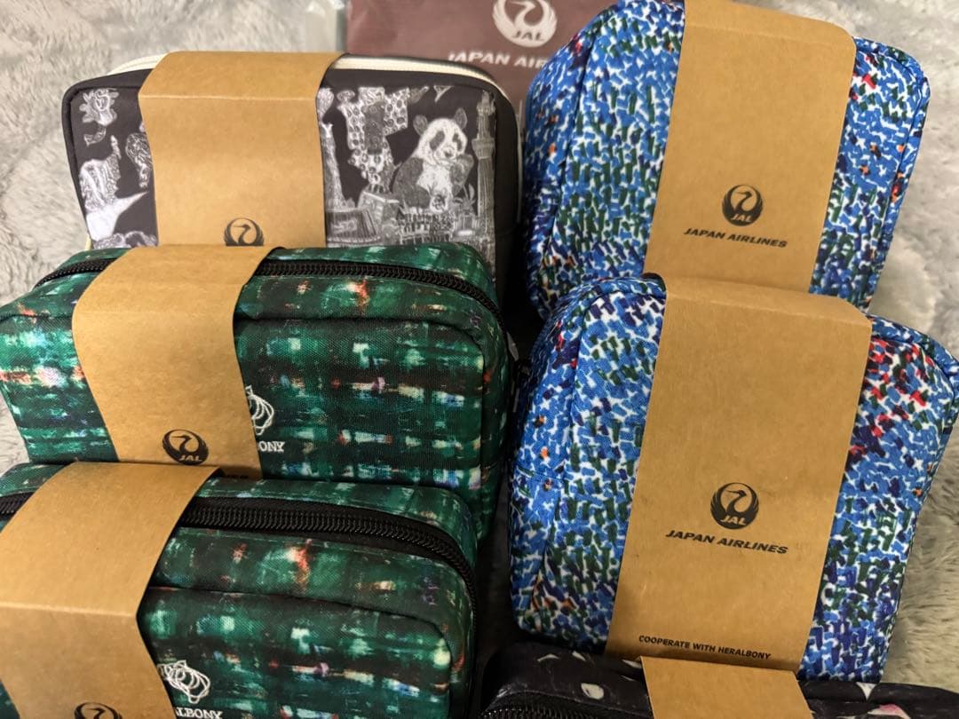 【新品未開封】JAL ビジネスクラス アメニティ ヘラルボニー 8個セット