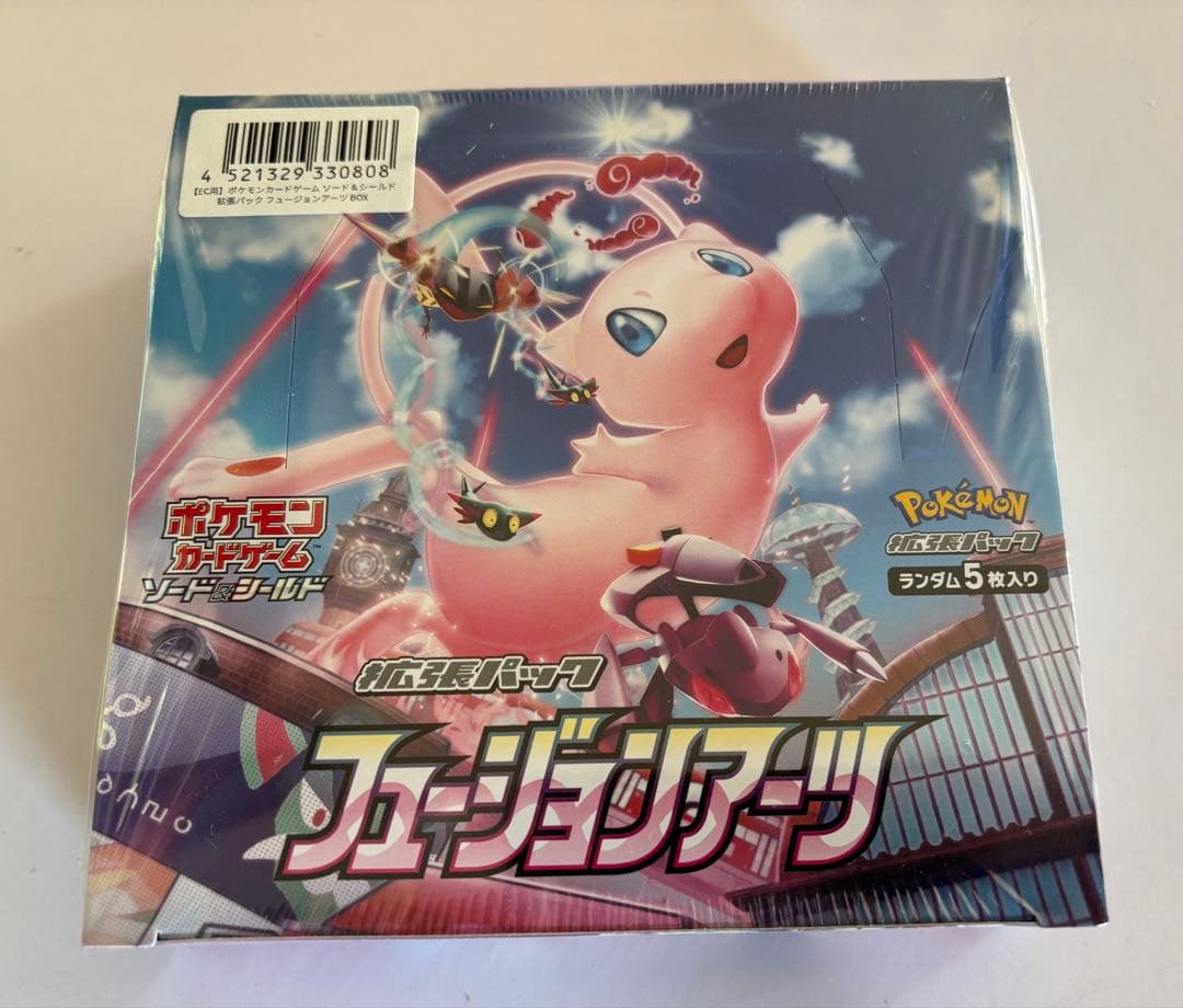 ポケモンカードゲーム 拡張パック「 フュージョンアーツ 」未開封BOX