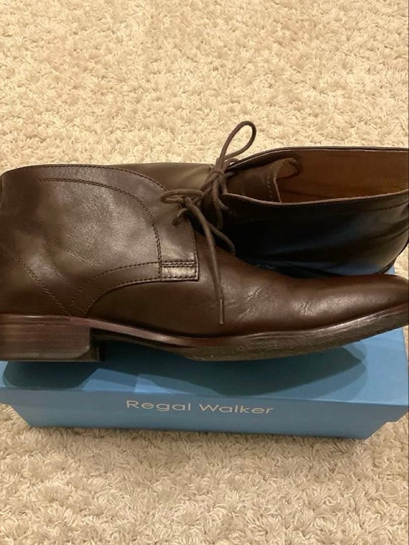 Regal ダークブラウン ドレスチャツカブーツ