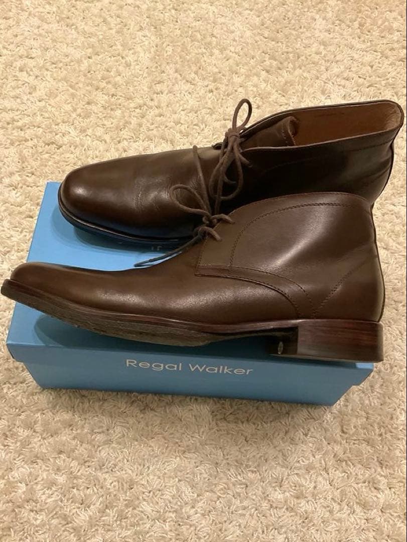 Regal ダークブラウン ドレスチャツカブーツ