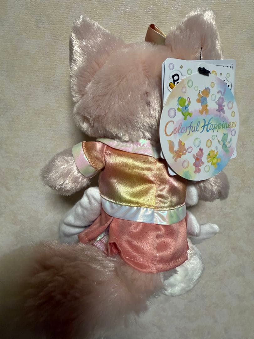 ダッフィー＆フレンズ 20周年：カラフルハピネス ポージープラッシー6体セット