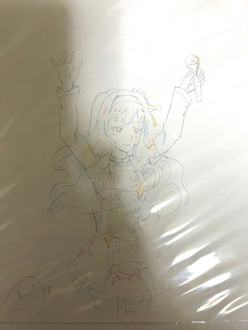 「限定当選品」 四条貴音 生原画 お姫ちん アイドルマスター 輝きの向こう側へ！